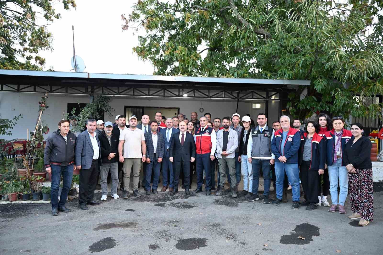 Aydın Valisi Varol, Sarıçam Mahallesi sakinleriyle buluştu