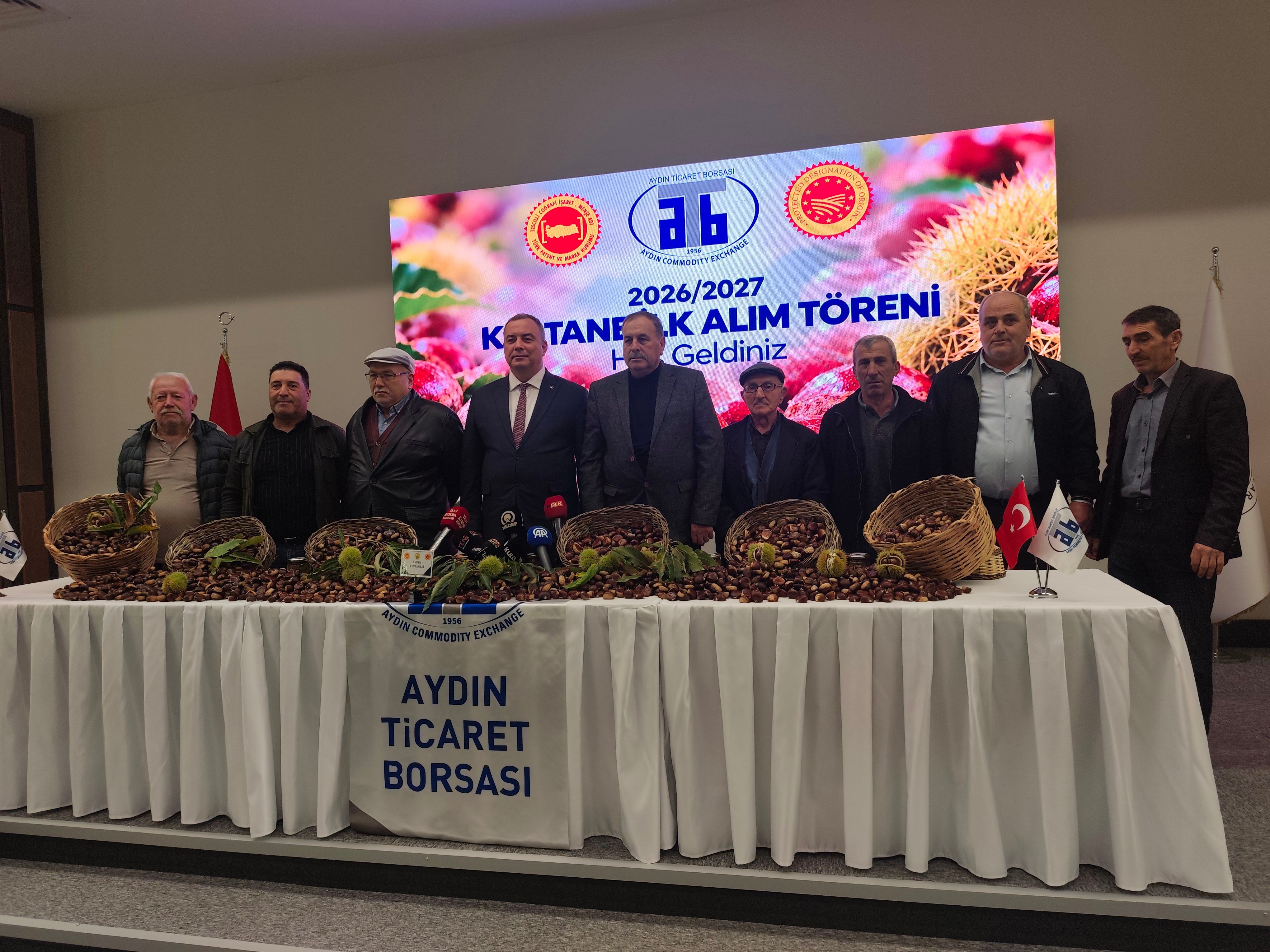Aydinda Sezonun Ilk Kestanesi 600 Liradan Alindi 702634 2E585A
