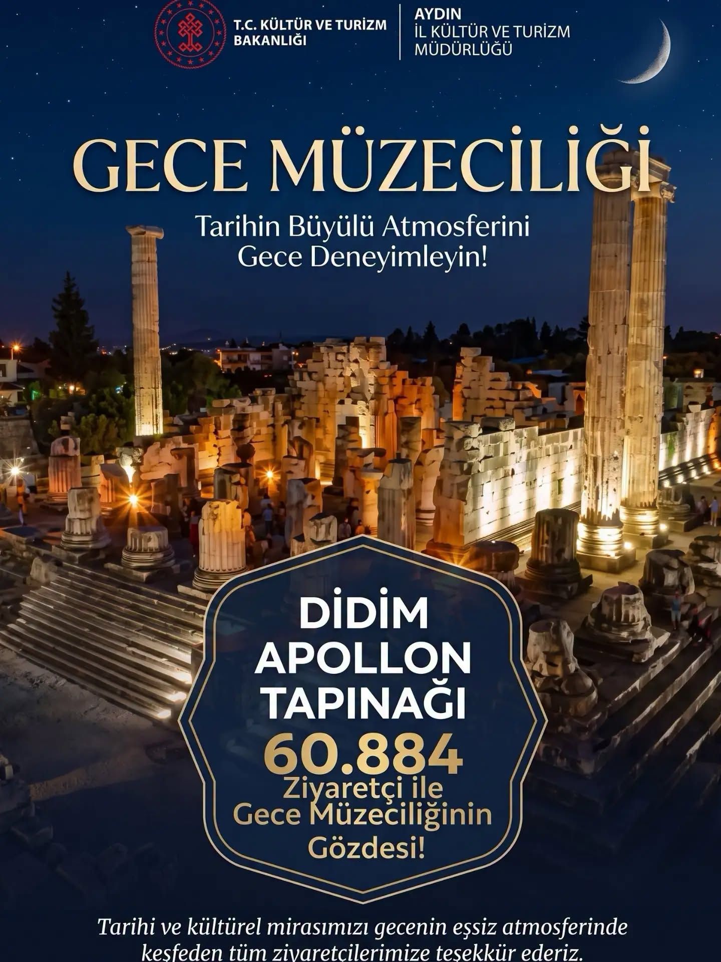 Didim Apollon Tapinagina Gece Muzeciliginde Buyuk Ilgi 60 Bi 700334 D94851