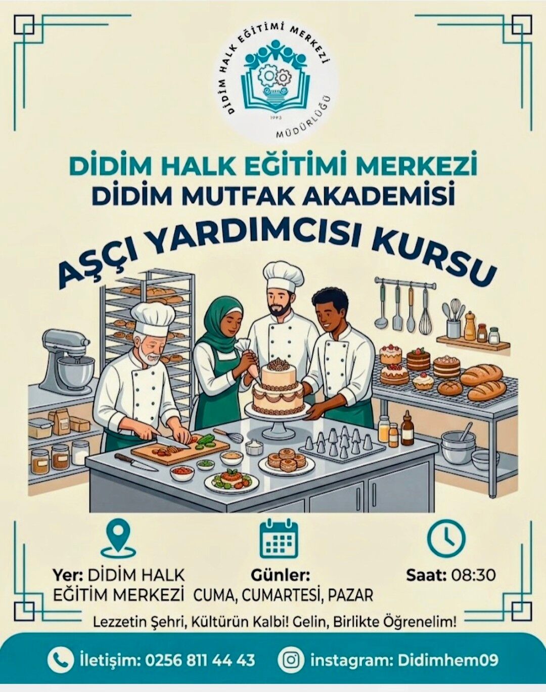 Didim Halk Egitimi Merkezi Yeni Kurs Kayitlarini Basladi 698095 4D0F51