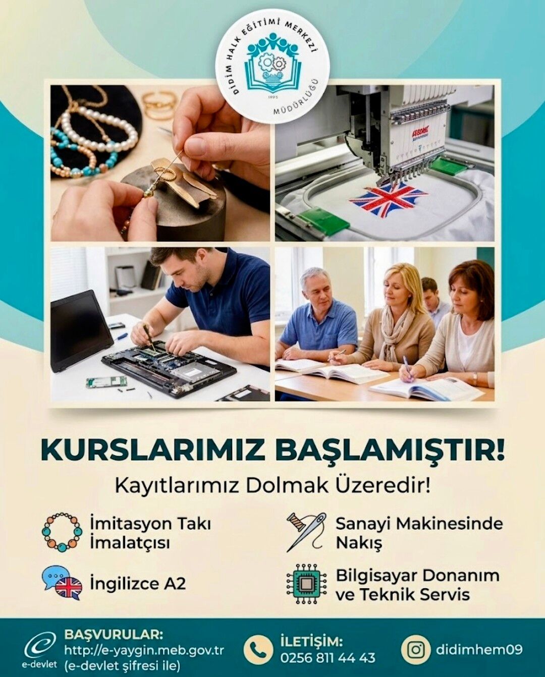Didim Halk Egitimi Merkezi Yeni Kurs Kayitlarini Basladi 698095 9Da775