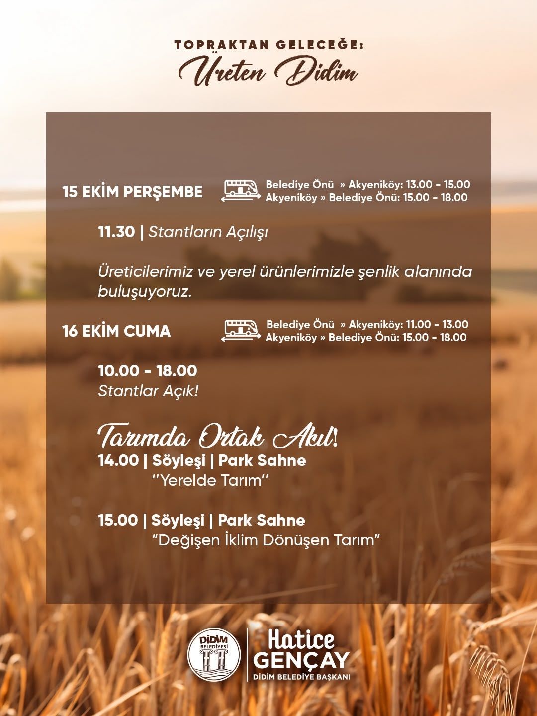 Didim Tarim Senligi Basliyor Senligin Programi Belli Oldu 699359 1Ee44B