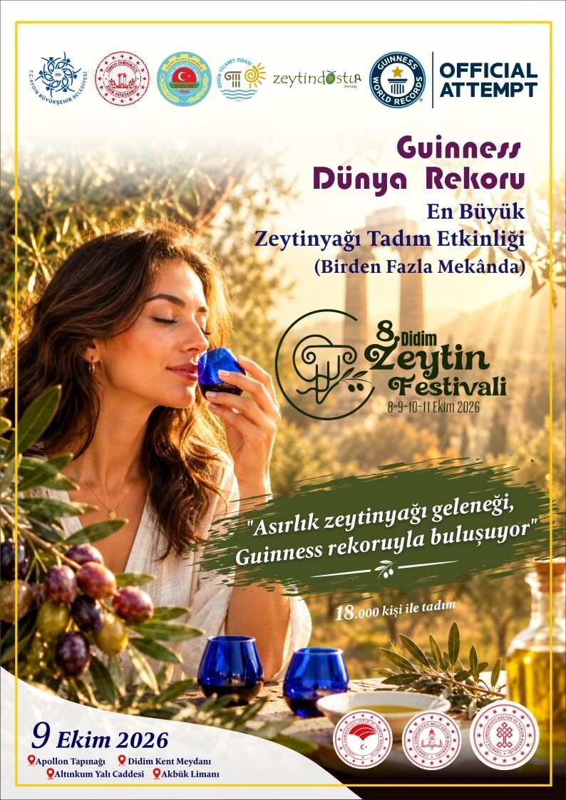Didimde Zeytinyagi Tadimiyla Guinness Rekoru Hedefleniyor 697693 874E94