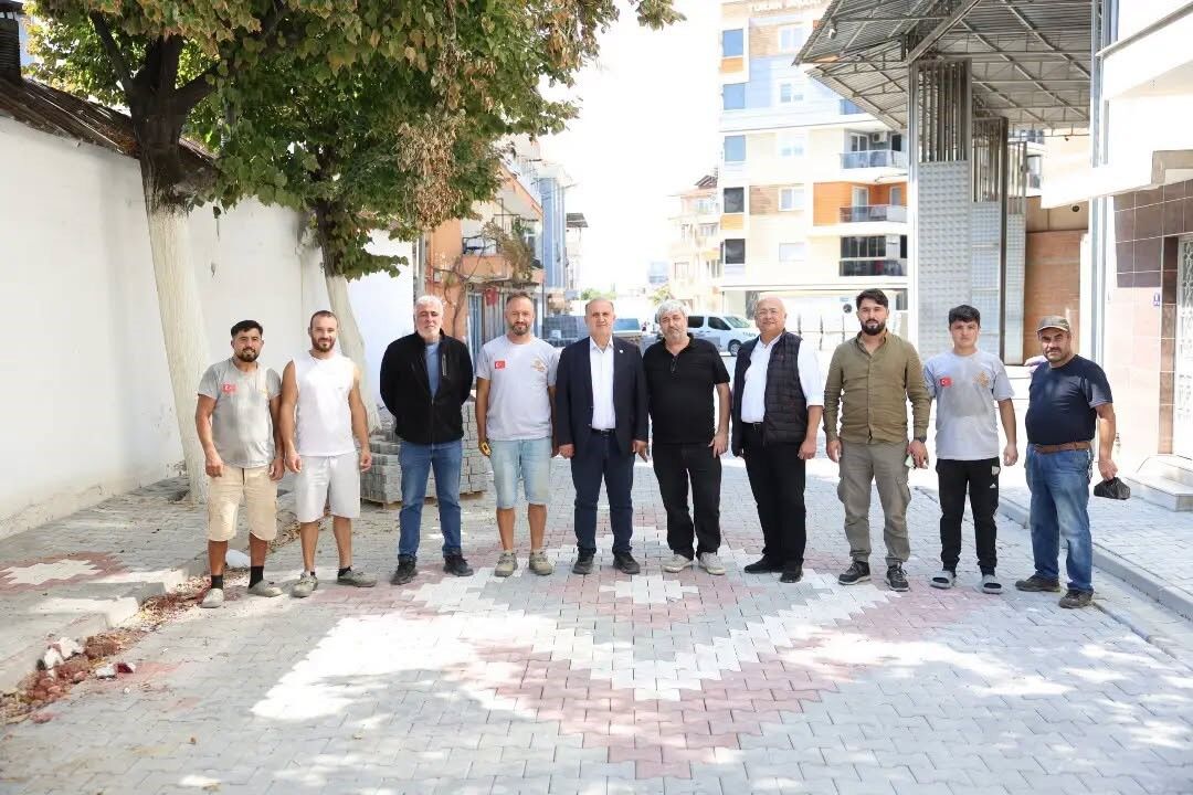 İncirliova’da yol çalışmaları hız kesmeden sürüyor