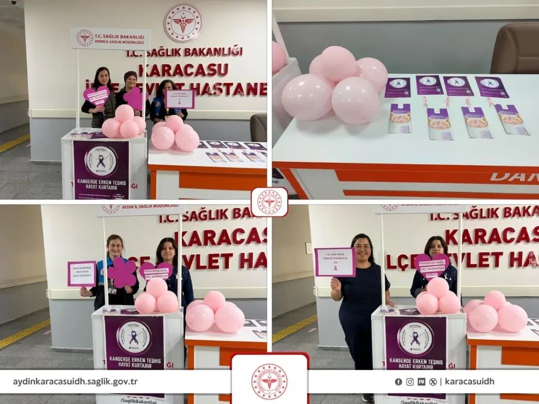 Karacasu Ilce Devlet Hastanesinde Meme Kanseri Farkindalik S 700657 80A4Cd