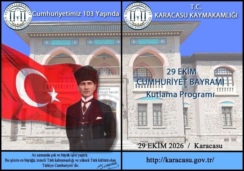 Karacasu'da bayram programı belli oldu