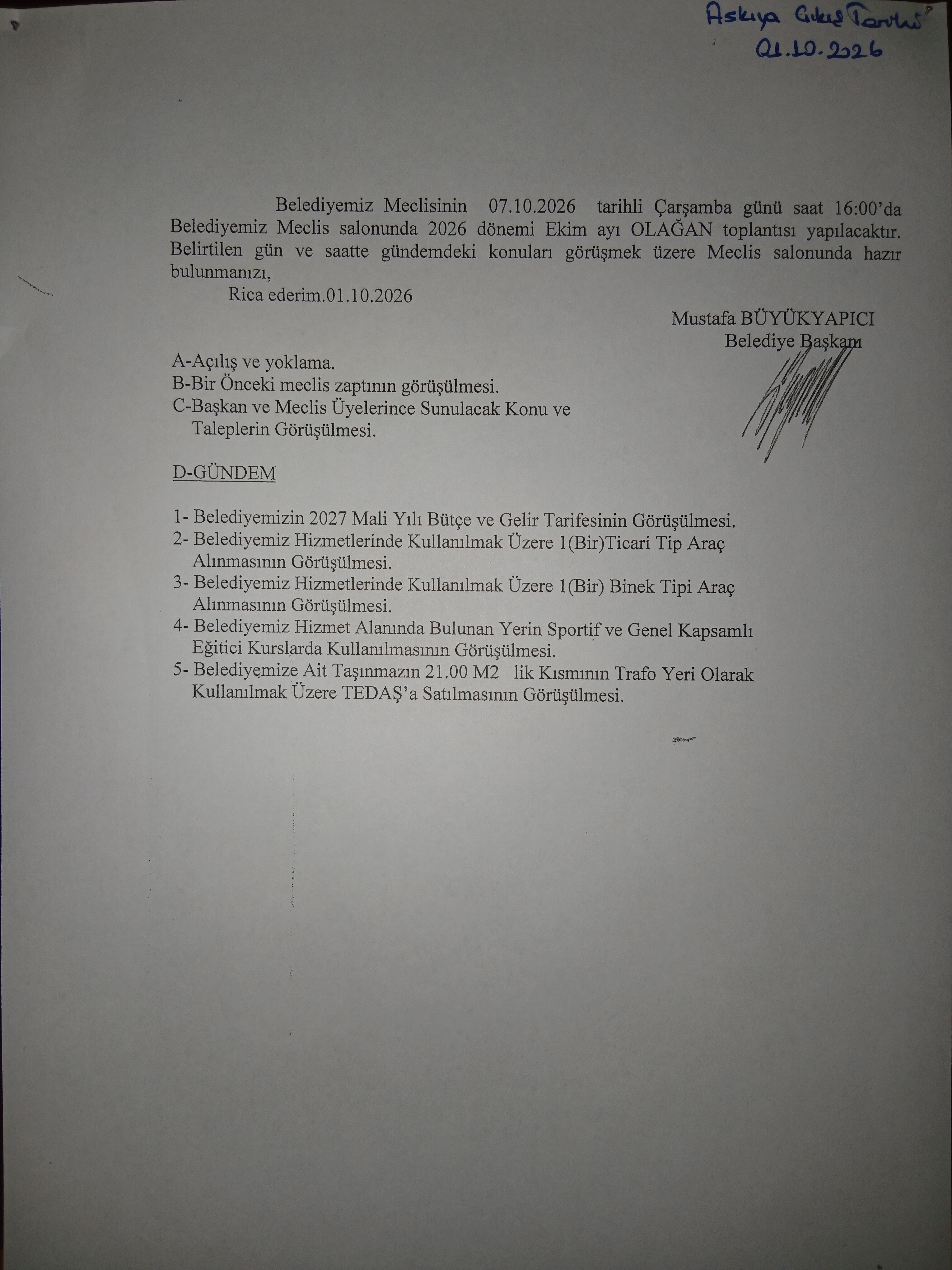 Karacasuda Meclis Gundemi Belli Oldu Gundemi Arac Alimlari 697668 B52896