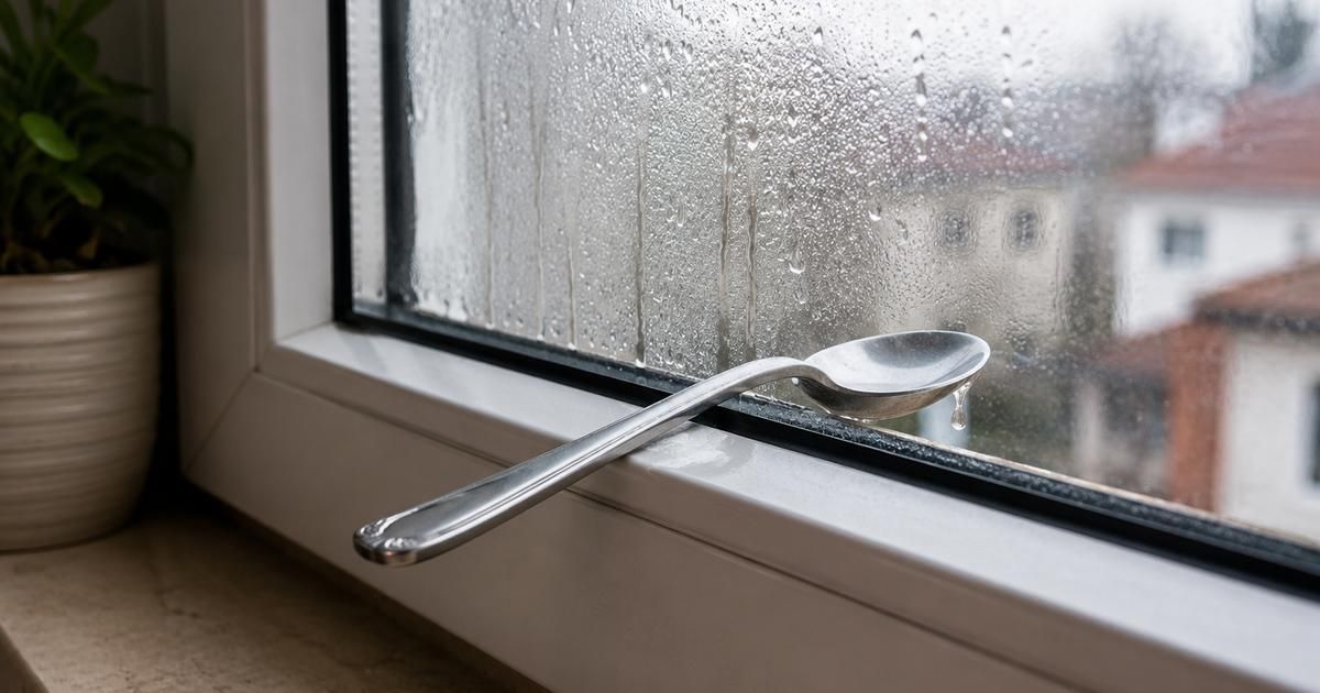 Pencere kenarına metal kaşık koymanın sırrı ortaya çıktı! İşte bilinmeyen nedeni