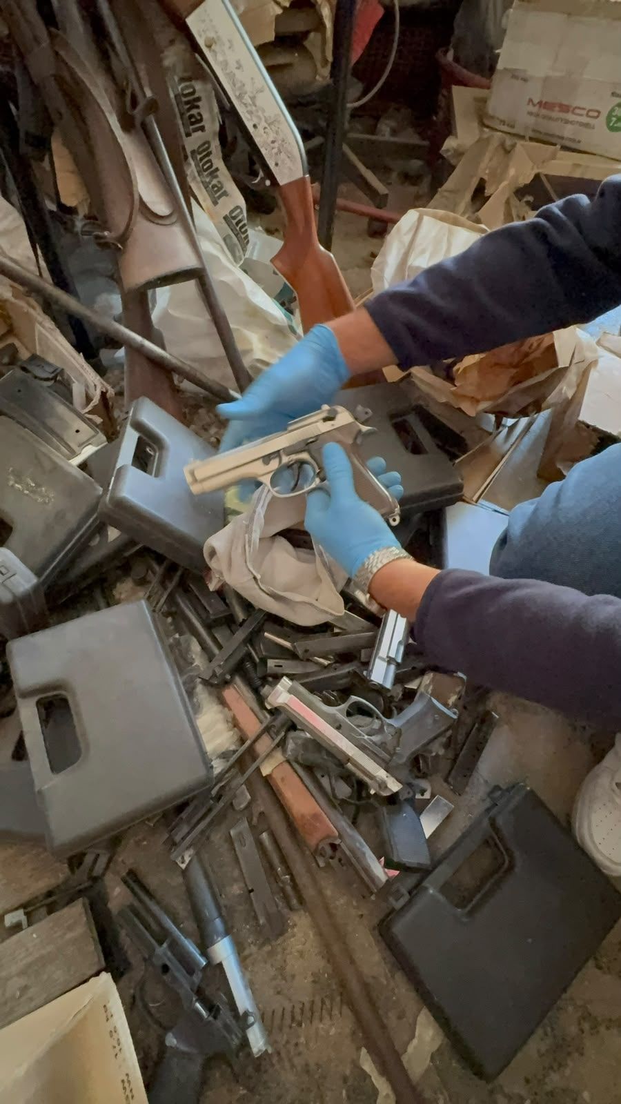 Nazillinin Gobeginde Cephanelik Cikti Jandarma Cok Sayida Ru 701857 D626De