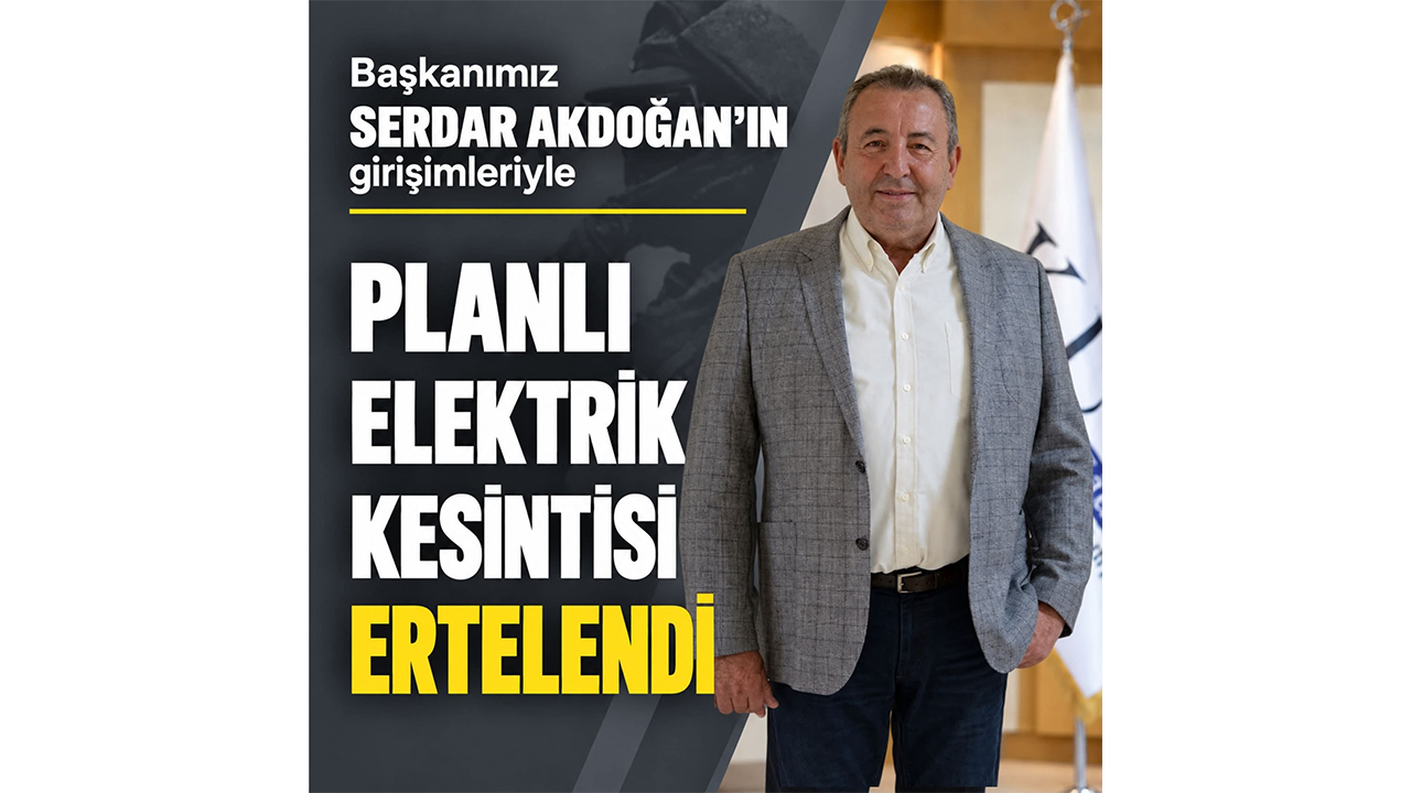 'KUTO'dan duyuru; 'Kuşadası'nda yapılacak planlı elektrik kesintisi ertelendi''