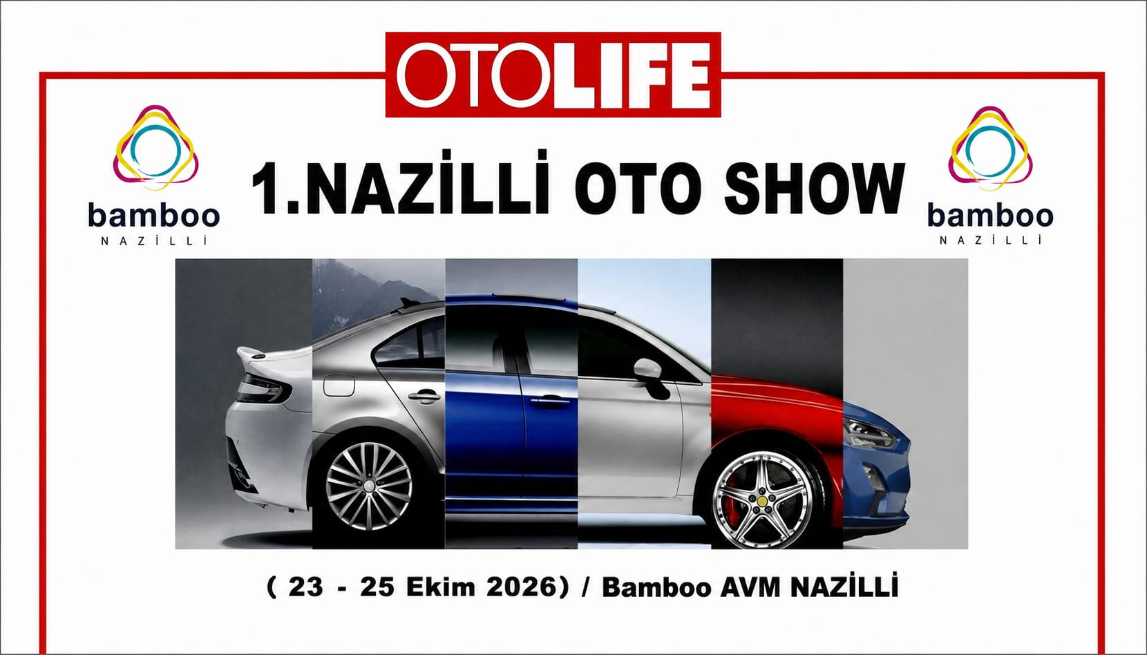 1. Nazilli Oto Show başlıyor