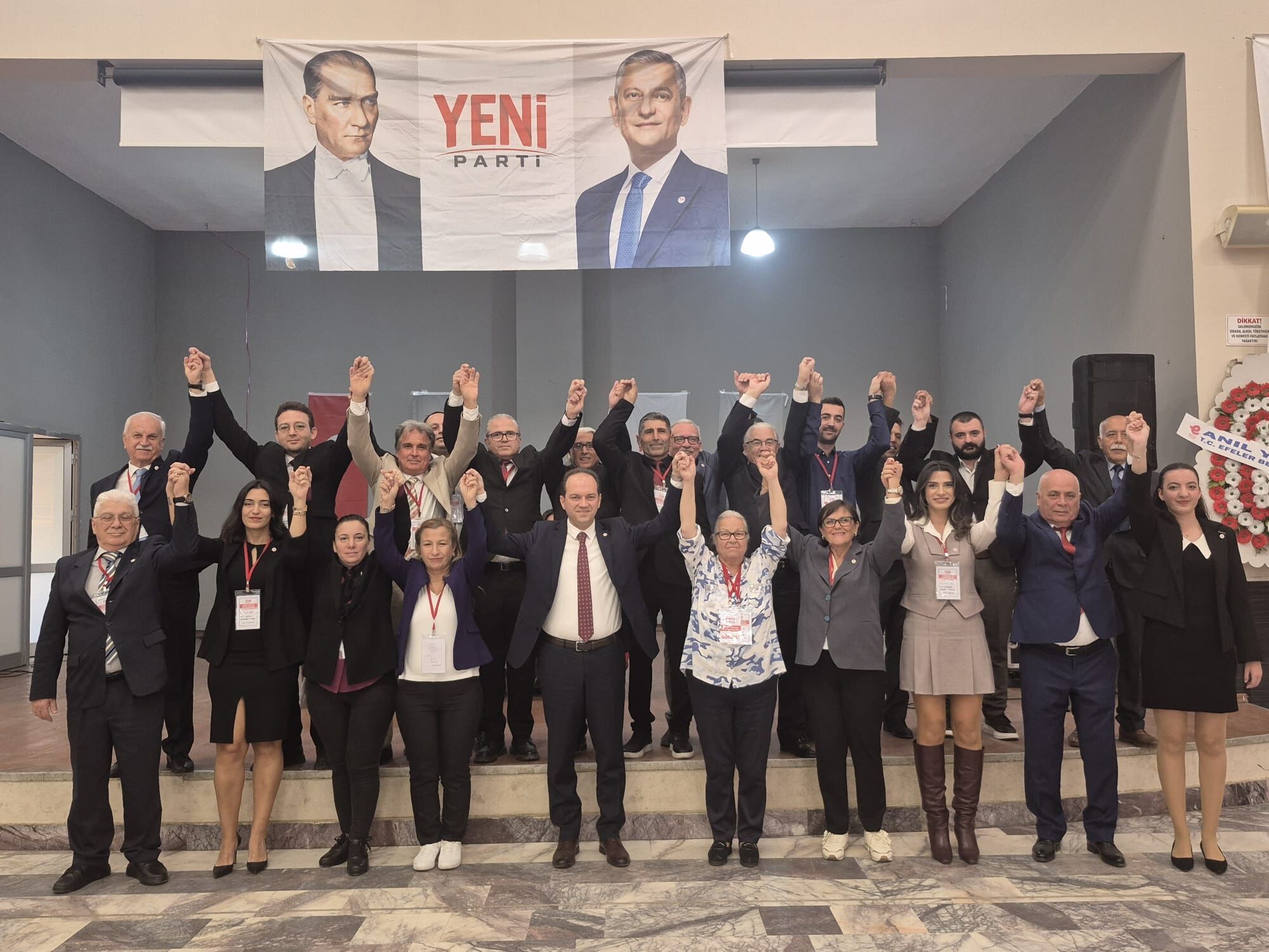 YENİ Parti Efeler’de yönetim belli oldu